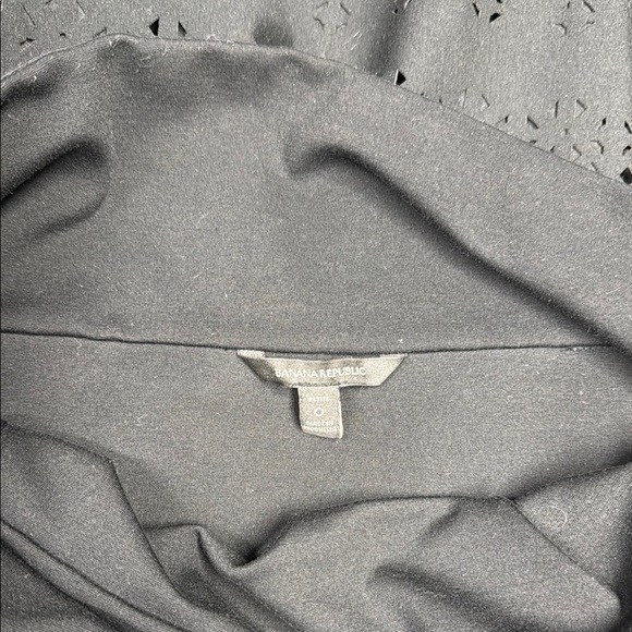 Banana Republic Black Cowl Neck A-Line Maxi Dress - Picture 2 of 4